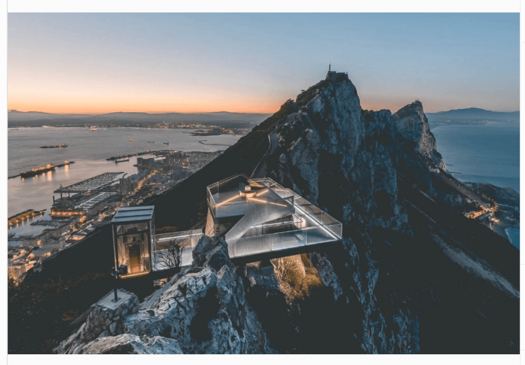 ver el sky walk gibraltar